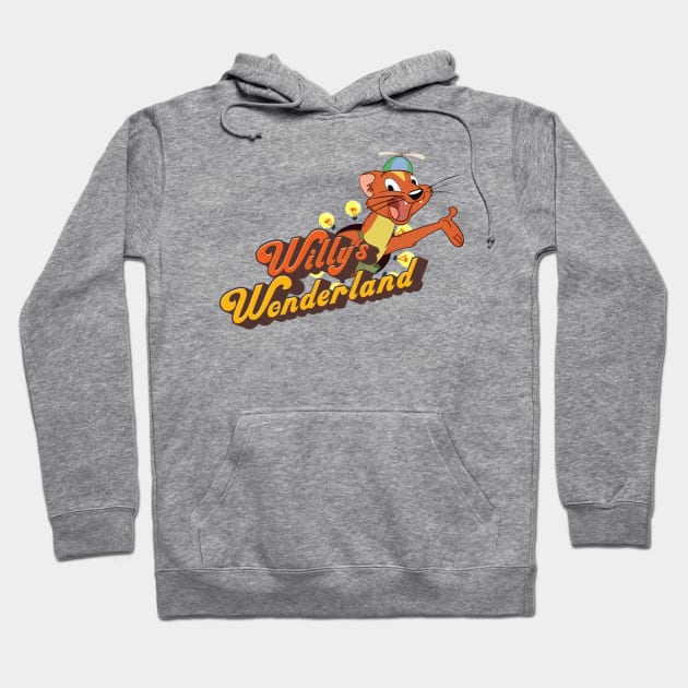 Willy's Wonderlan Hoodie by QDRC.ART